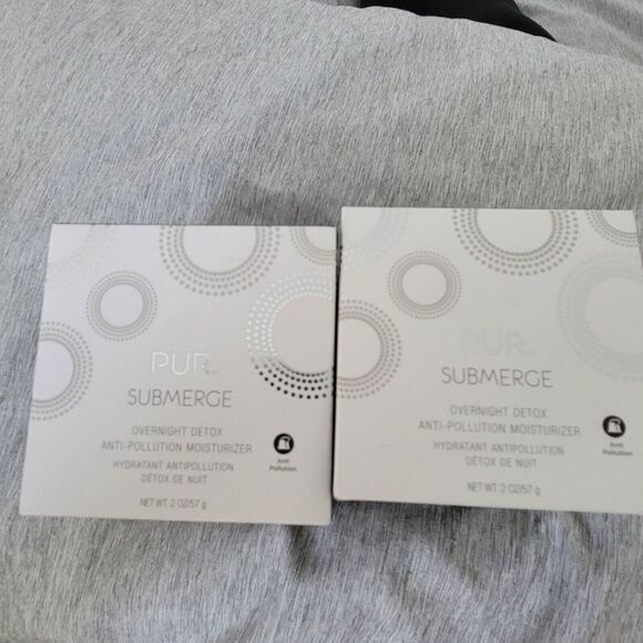 Lot~2~PÜR Submerge Overnight Detox Anti-Pollution Moisturizer 2oz - Picture 1 of 2